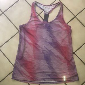Blue purple and pink Running Tank